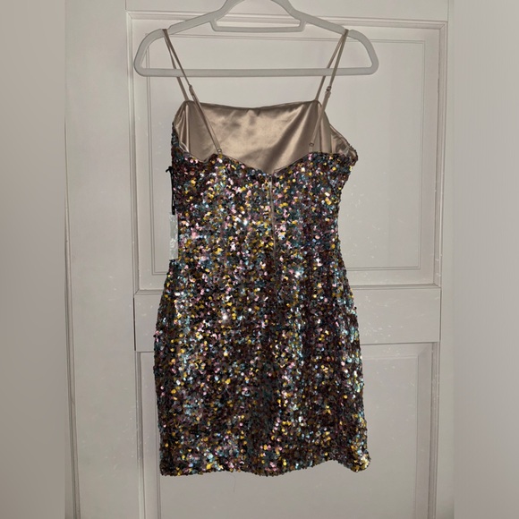 ASTR The Label Multi Colored Mini Dress - Size Small - Picture 4 of 5